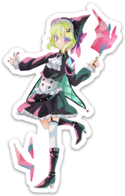 Witch Lio sticker