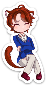 Catgirl Momoe sticker