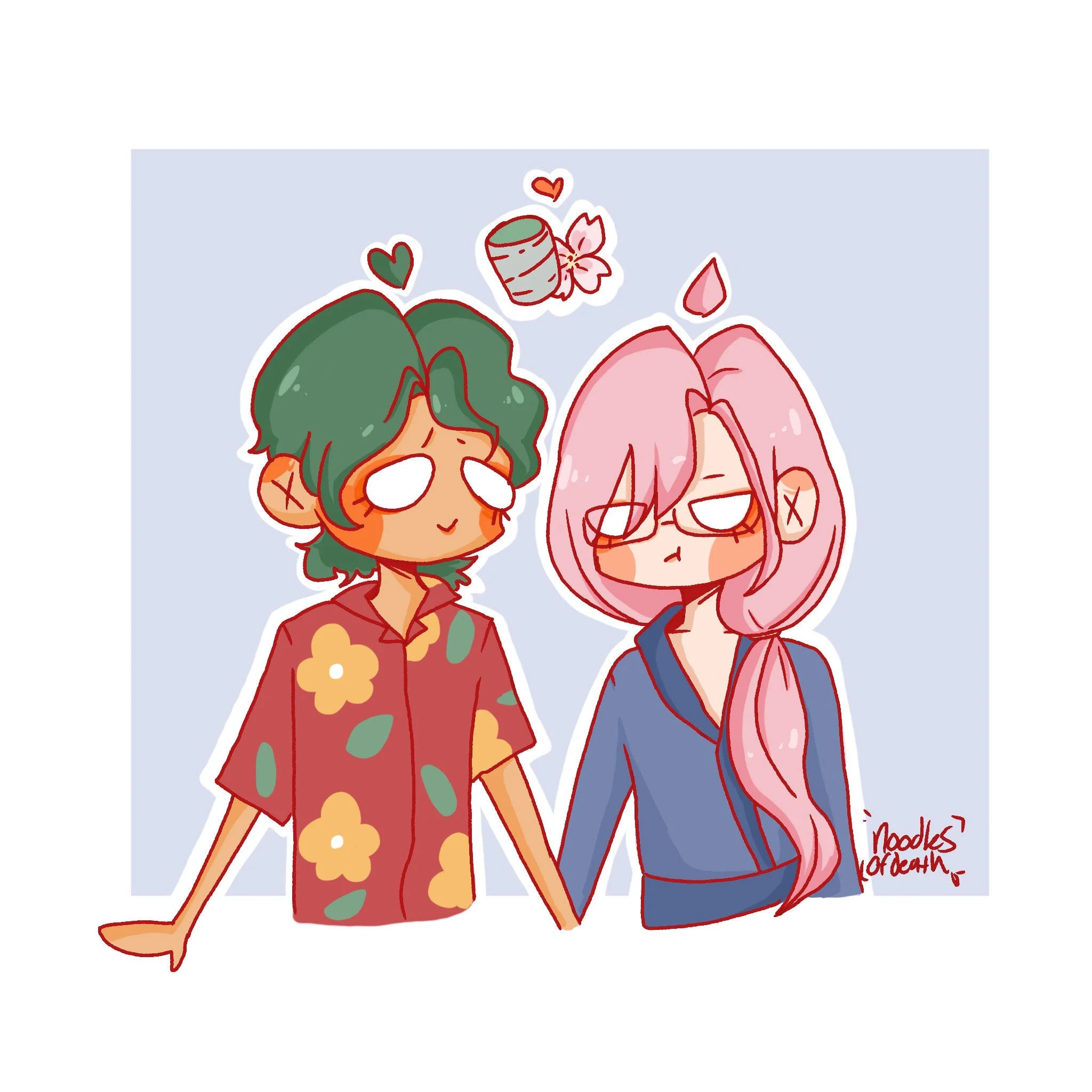 Cherry and Joe Print