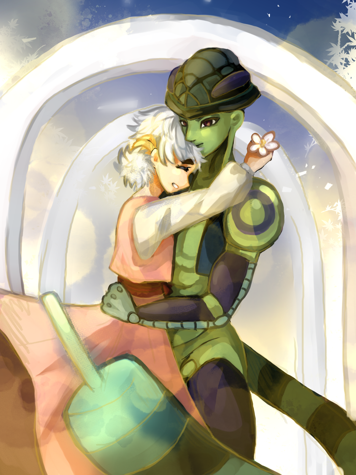 Konugi and Meruem Print