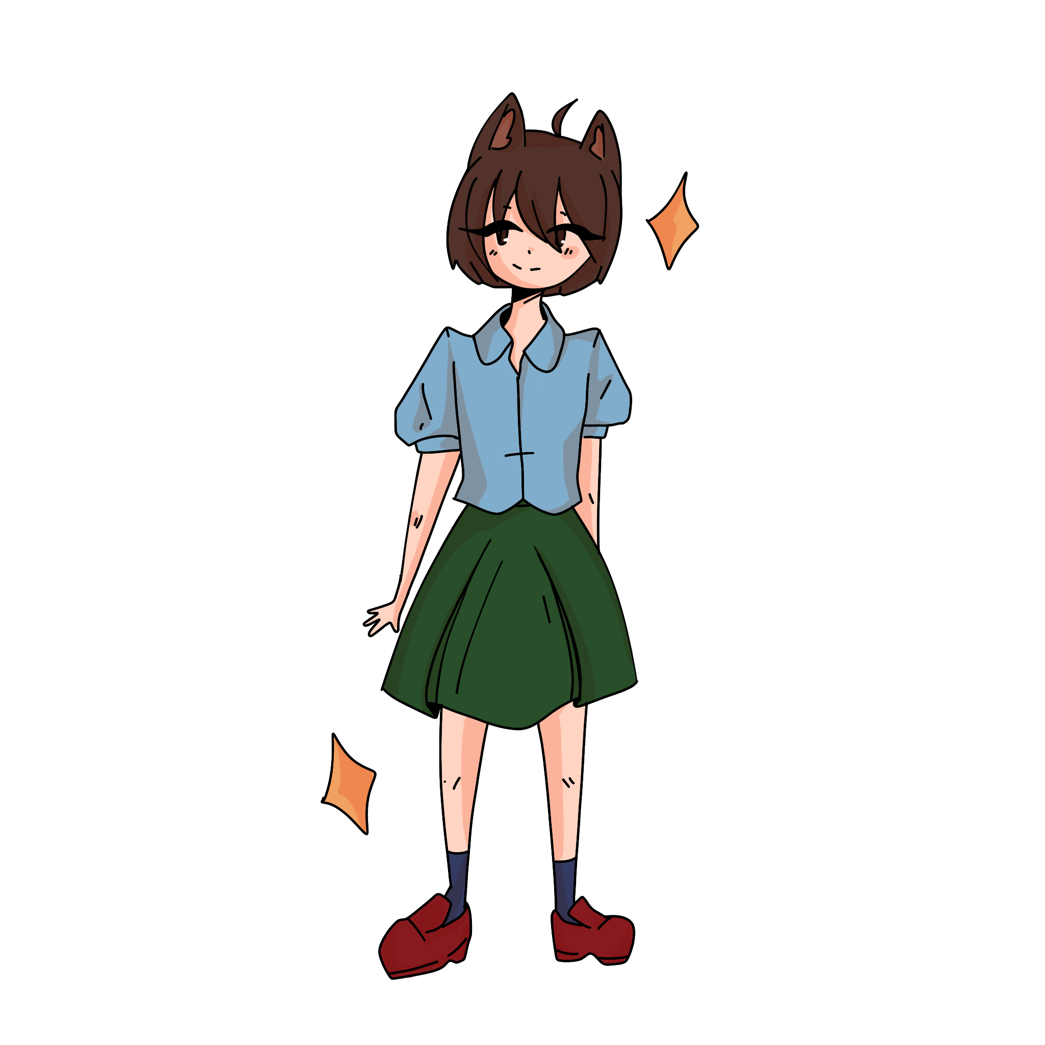 Catgirl Nozomi Sticker
