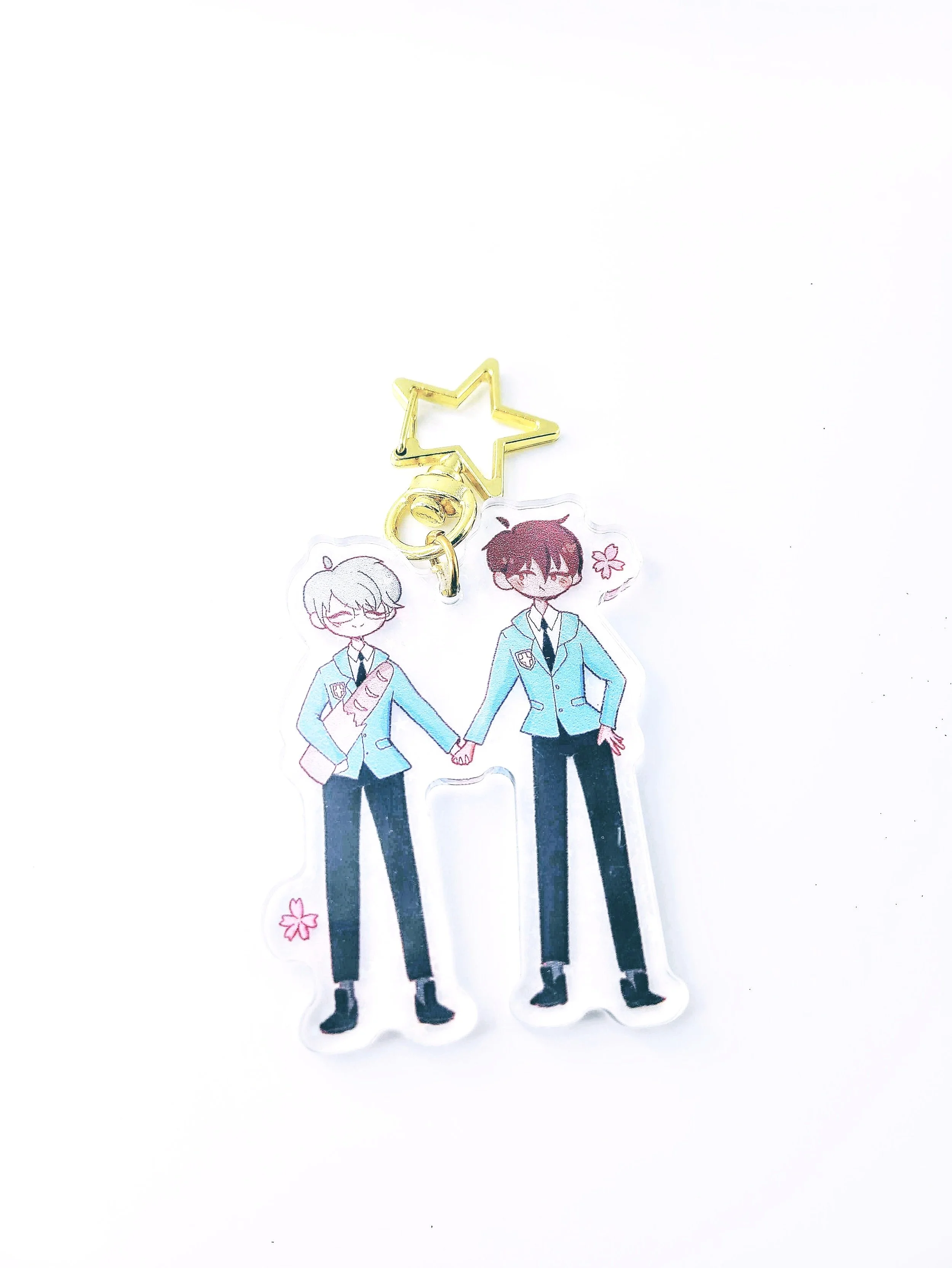 Touya + Yukito Holographic Keychain