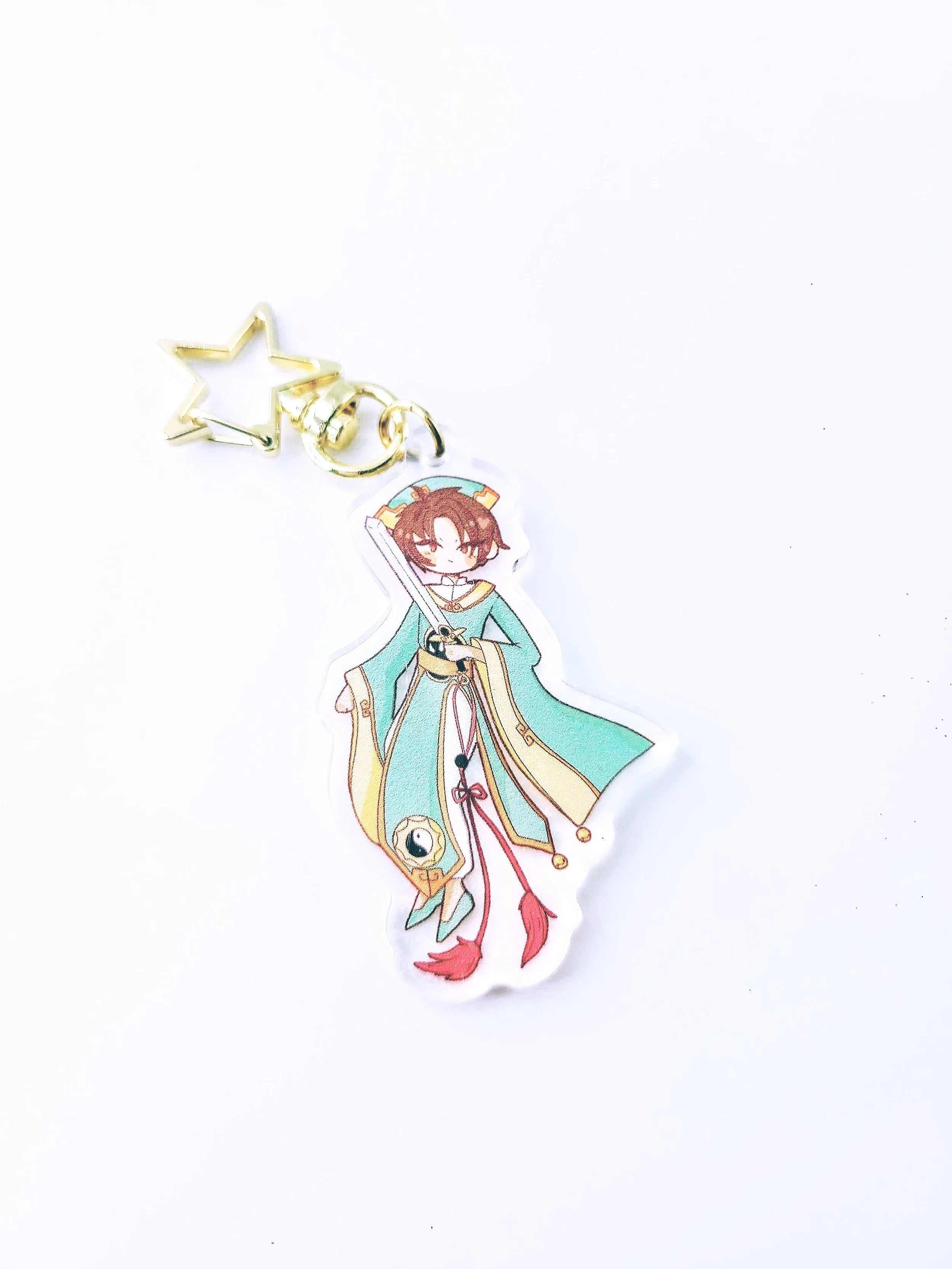 Syaoran Holographic Keychain