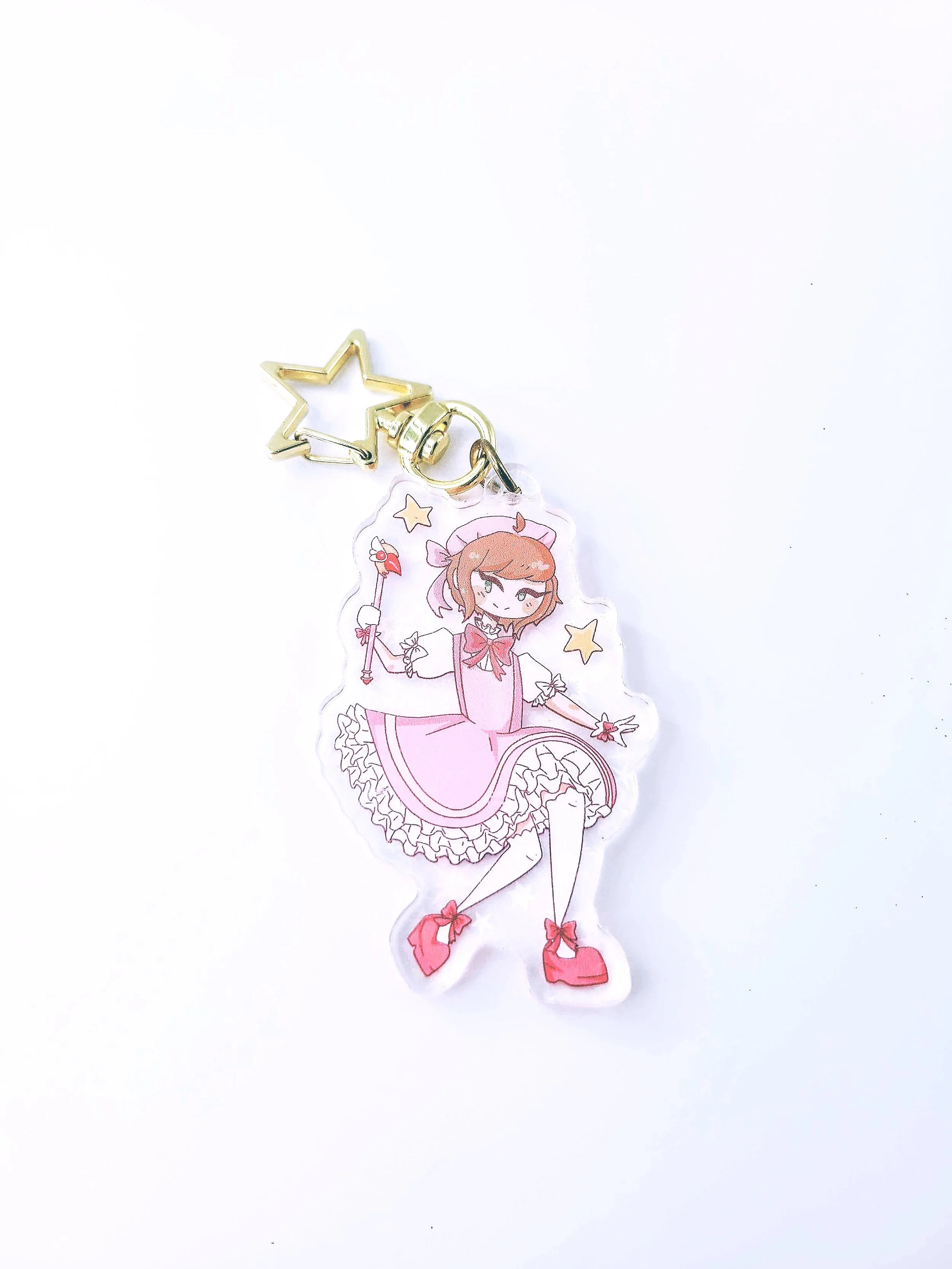 Sakura Holographic Keychain